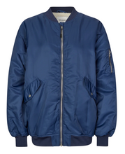 Lolly's Laundry Jas Blauw LilaLL Bomber Jacket Dark Navy