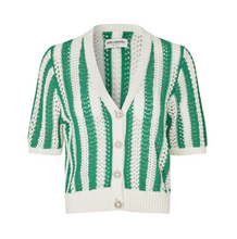 Lollys Laundry Vest groen SivaLL Knit CardiganGreen