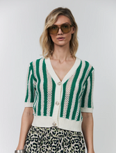 Lollys Laundry Vest groen SivaLL Knit CardiganGreen