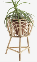 Madam Stoltz Bloempot bamboe pot holder bamboo