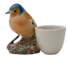 Quail Ceramics Eierdop Vink Vogel Chaffinch With Egg Cup