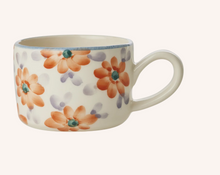 rice-koffie-kopje-keramiek-cappuccinokopje-oranje-hand-painted-flower