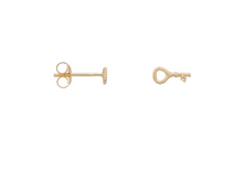 anna-nina-oorbel-single-key-to-my-heart-stud-earring-gold-plated