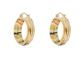 anna-nina-oorbellen-garden-tiger-hoop-earrings-gold-plated