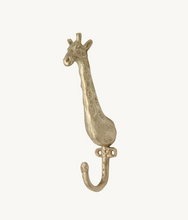 giraf haak brons goud