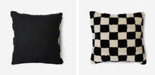 hk-living-sierkussen-woolen-cushion-black-and-white-statement-50x50cm