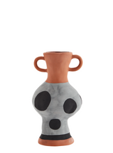 madam-stoltz-vaas-terracotta-hand-painted-vase